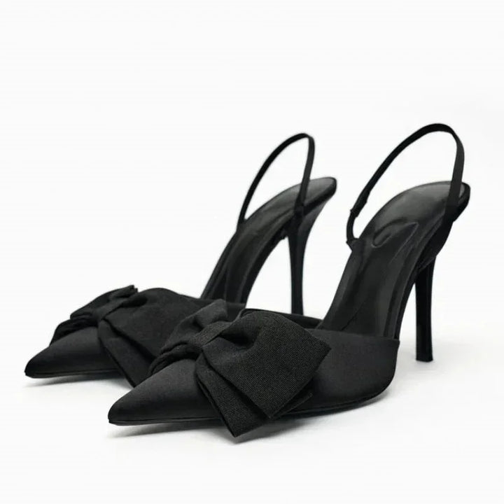 Frances - Stylish Stilettos with Bow Detail