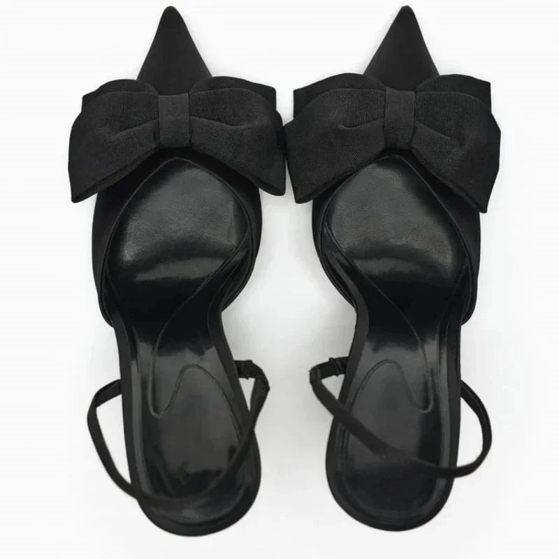 Frances - Stylish Stilettos with Bow Detail