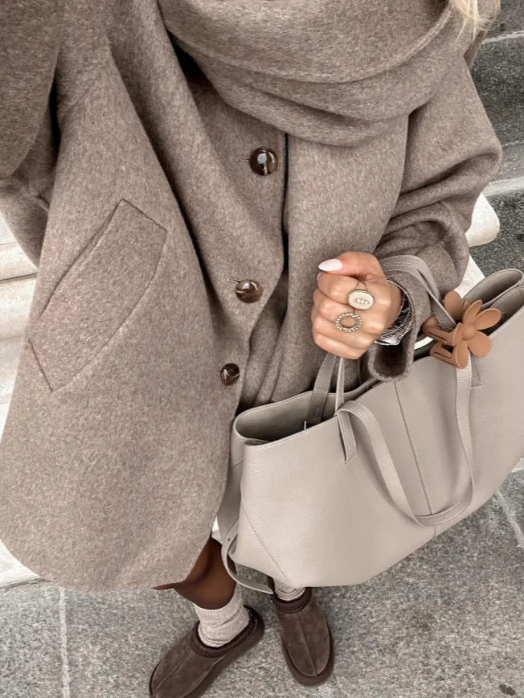 Camilla - Timeless Oversized Wool Coat