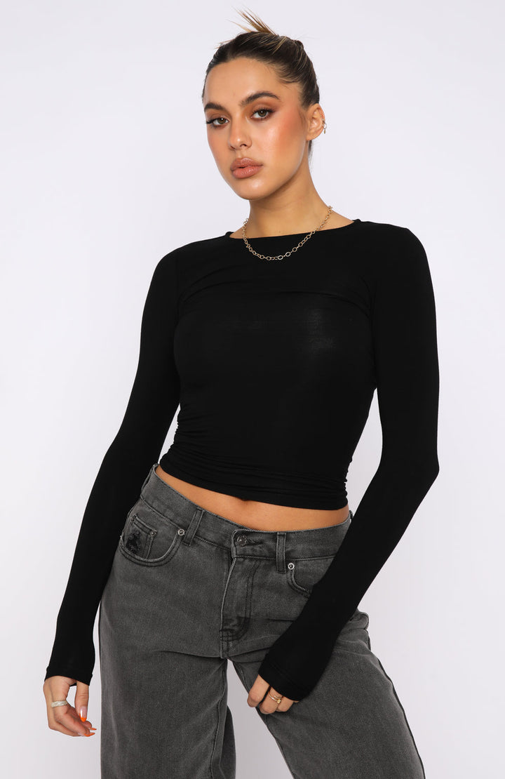 Taylor - Onmisbare Longsleeve Top