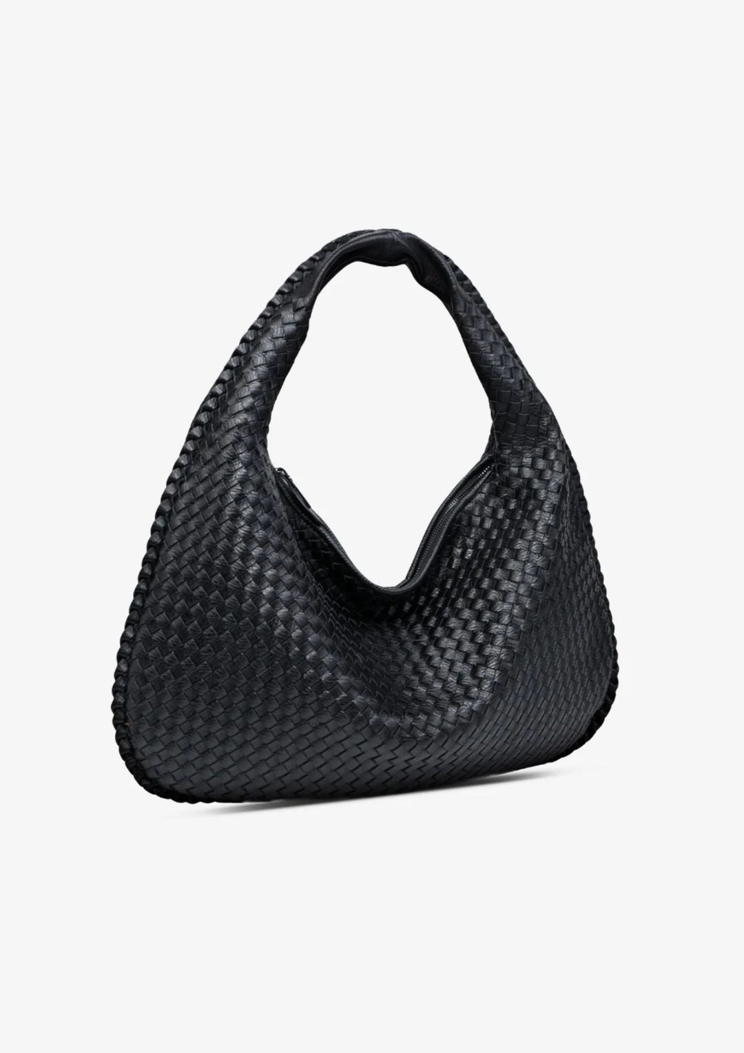 Solenya – Woven handbag in vegan leather
