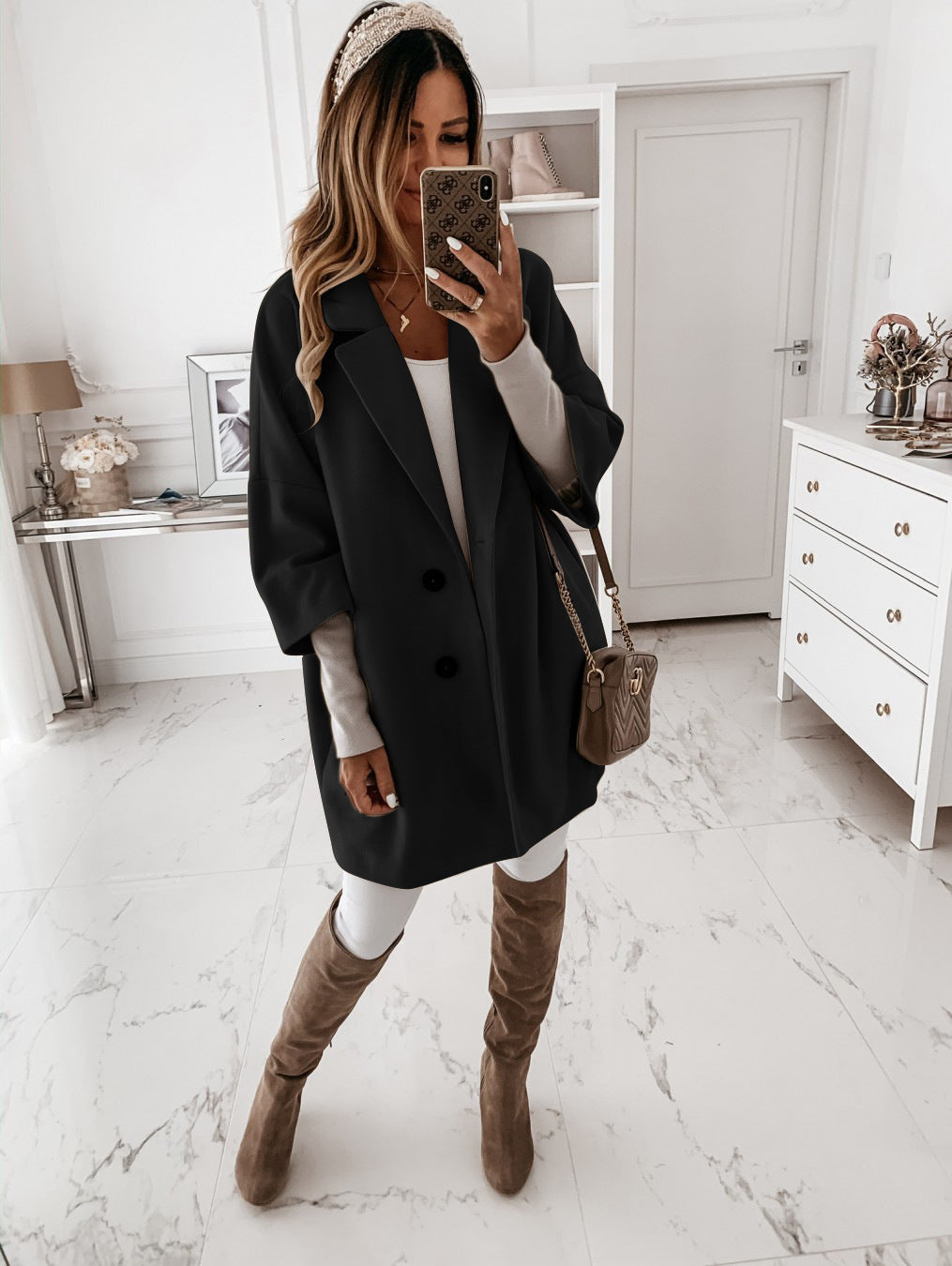 Selvianne – Elegant long coat
