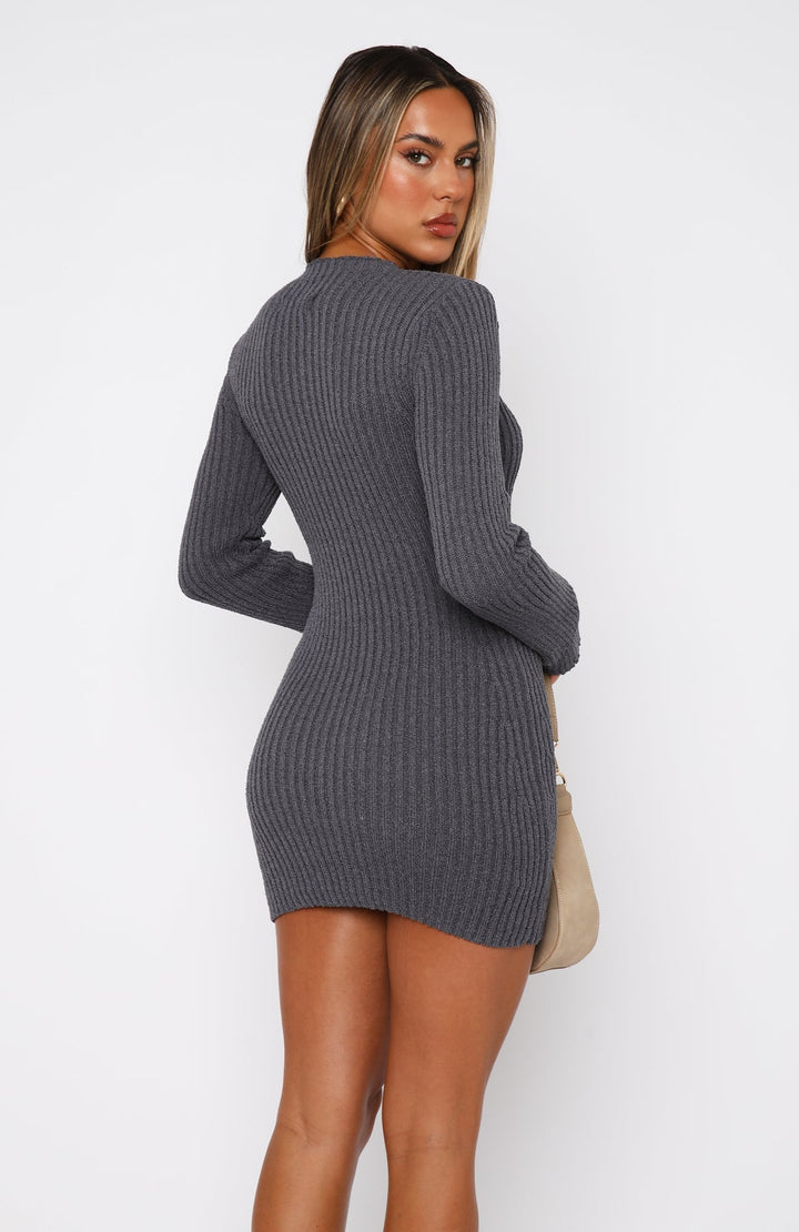 Ruby - Elegant Knitted Mini Dress