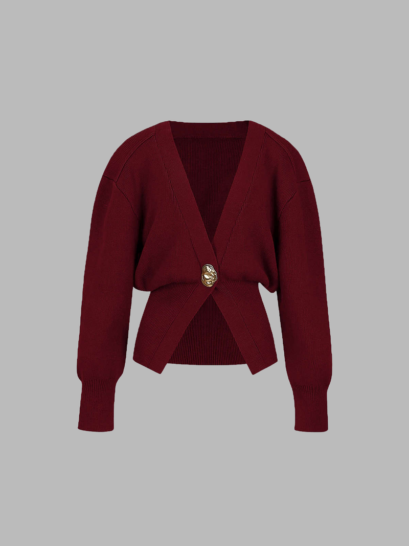 Ismara – Cardigan with gold buttons