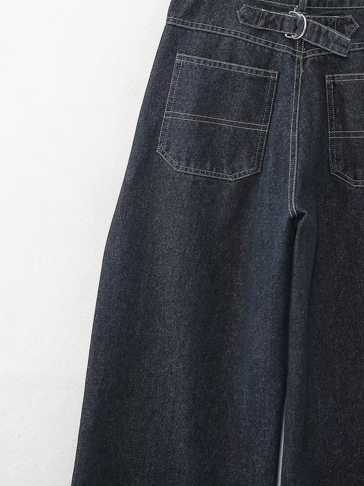 Cyarra – Wide-leg jeans with detail hem