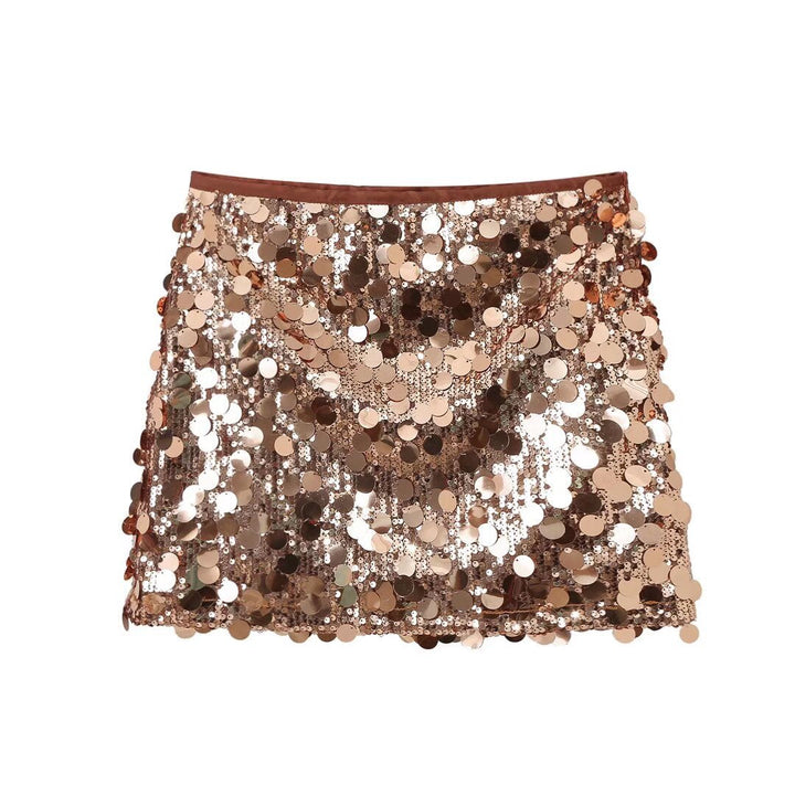Elantra – Sequin skirt with glamorous sparkle