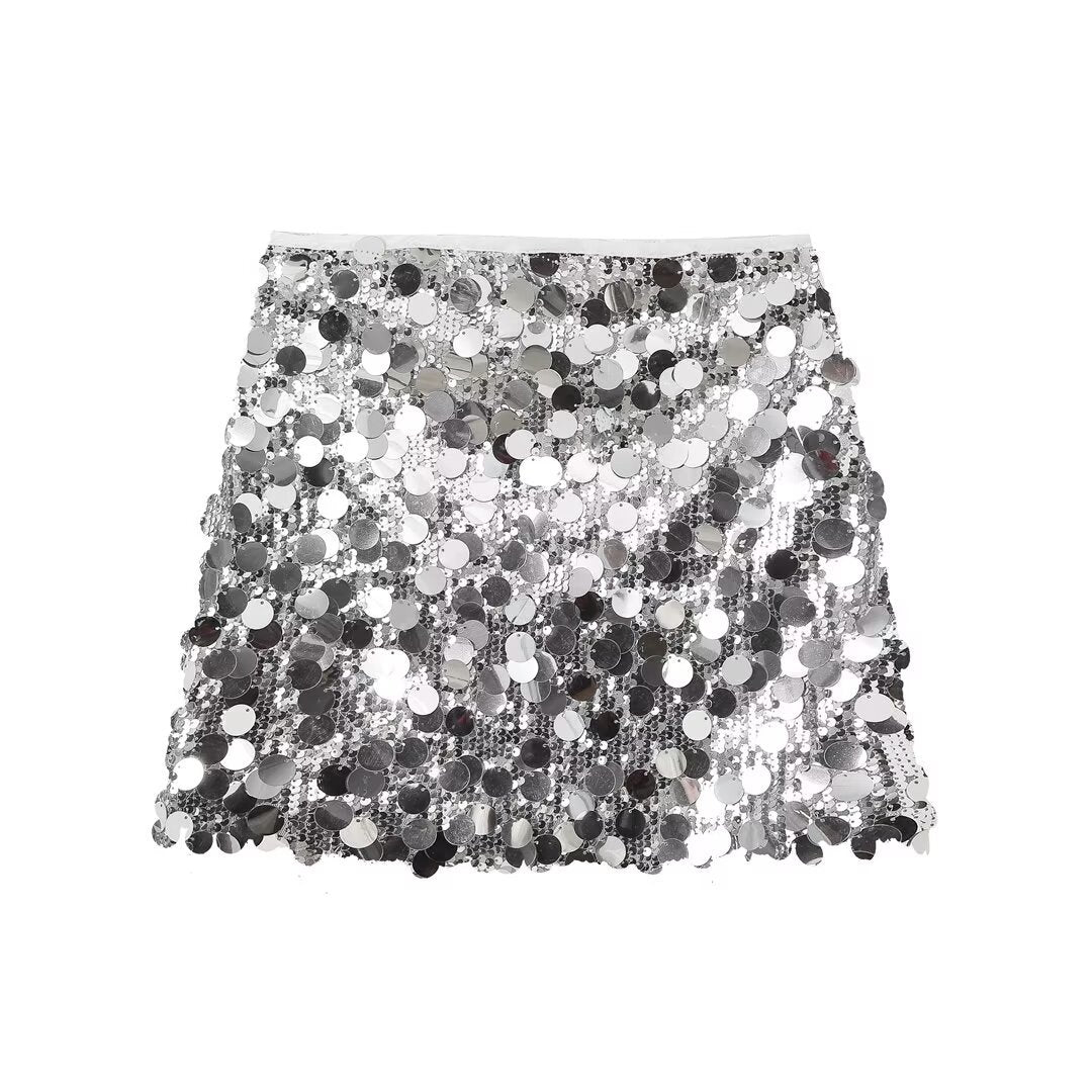 Elantra – Sequin skirt with glamorous sparkle