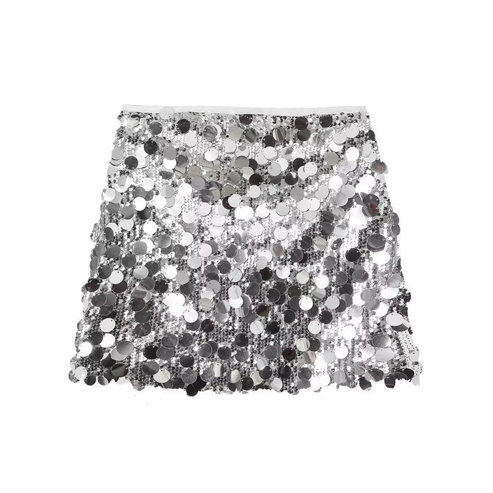 Elantra – Sequin skirt with glamorous sparkle