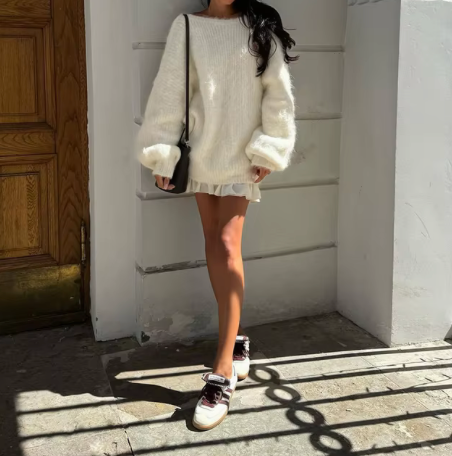 Nina - Pull oversize moelleux