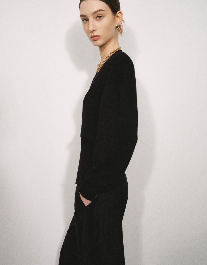 Ismara – Cardigan with gold buttons