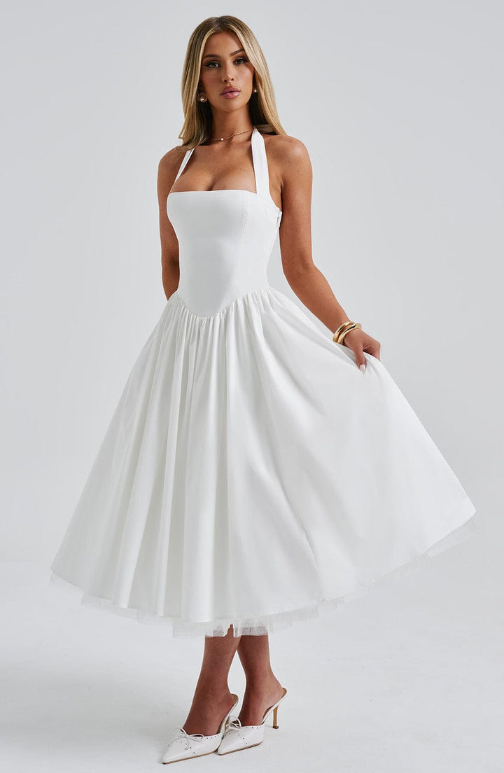 Estelle - Speelse Elegante Midi-jurk