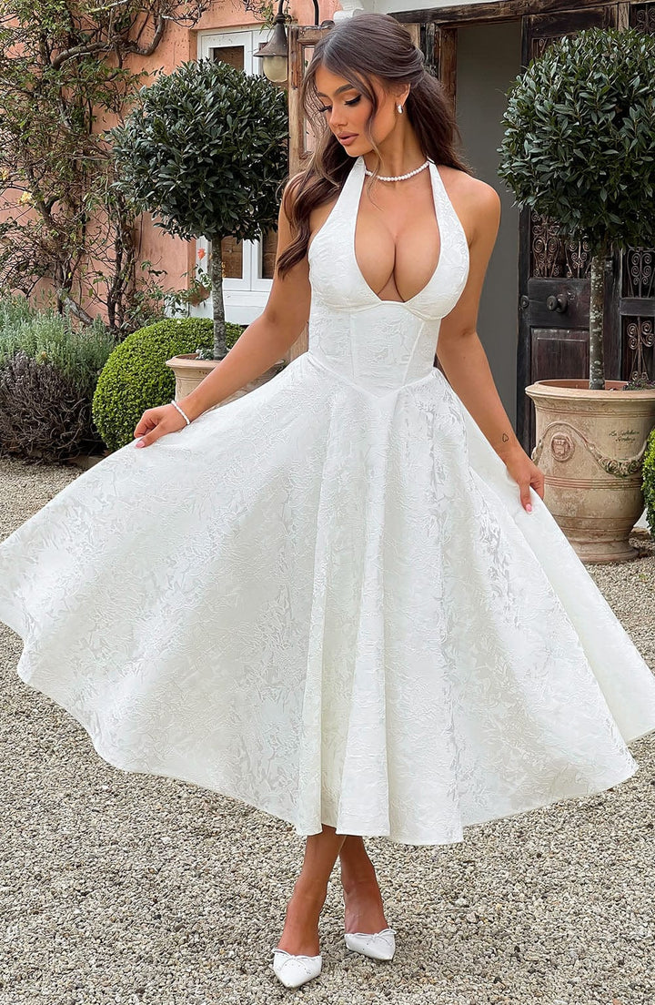 Emrielle - Robe midi romantique