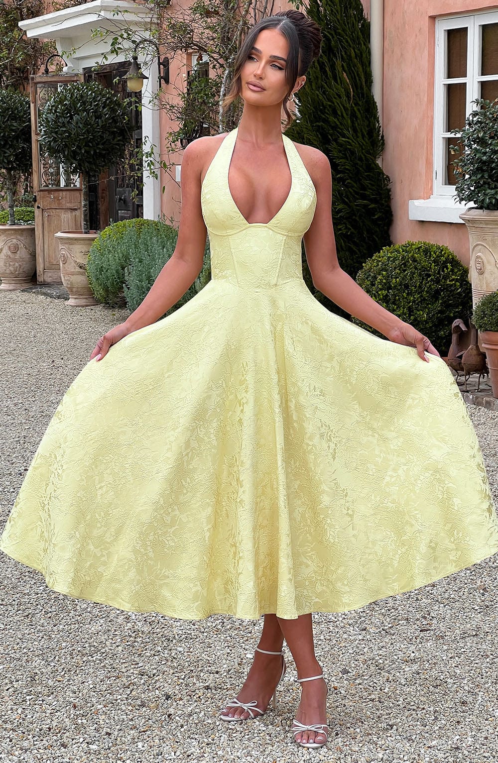 Emrielle - Robe midi romantique