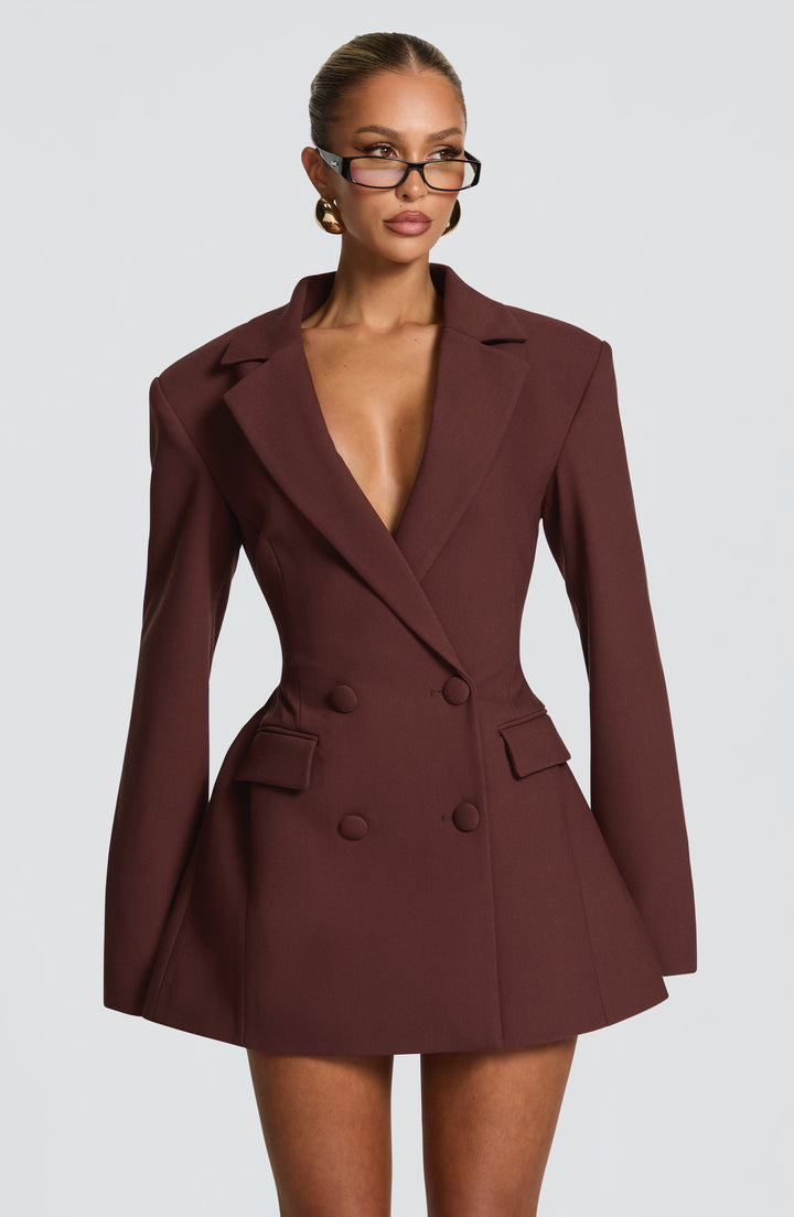 Valdira – Robe blazer courte et élégante