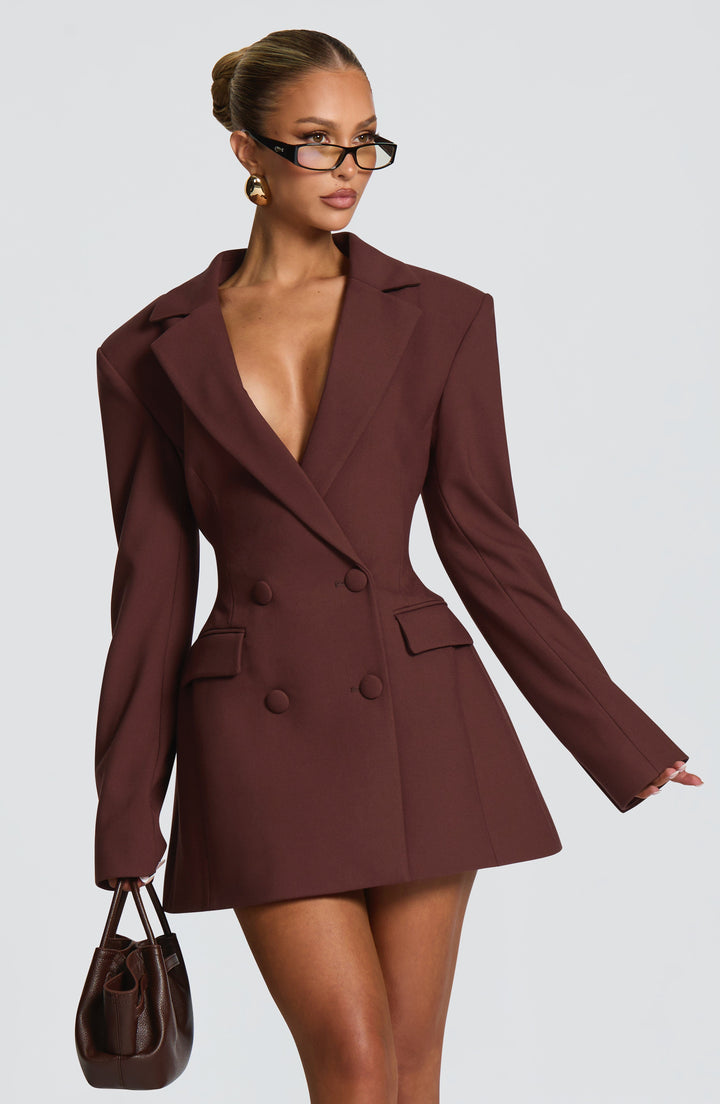 Valdira – Robe blazer courte et élégante