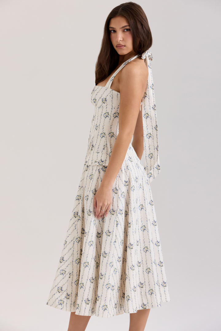 Annelore – Romantic Midi Dress with Vintage Charm