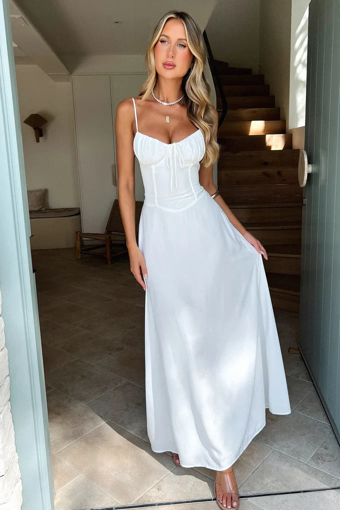 Olivia - Robe longue romantique