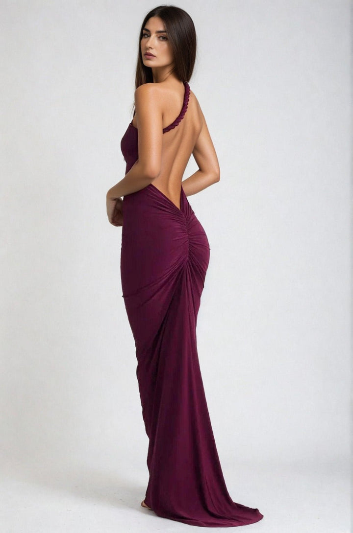 Ayelina – Stretch dress with adjustable neckline
