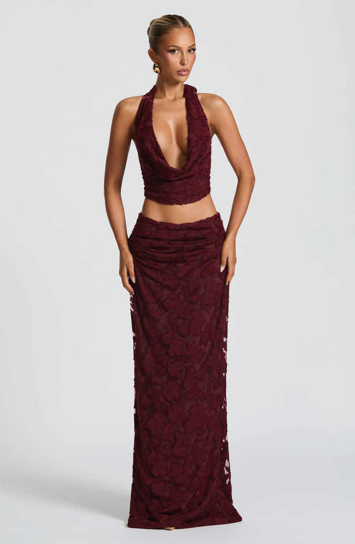 Naevina – Sheer flower co-ord set
