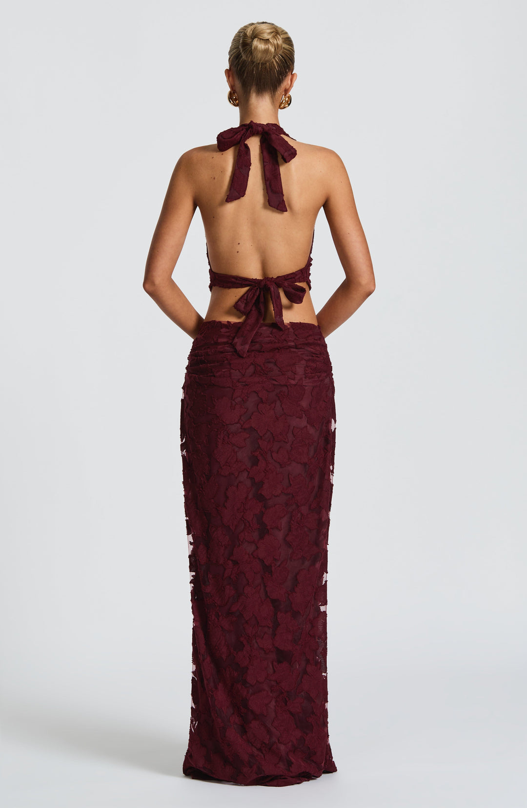 Naevina – Sheer flower co-ord set