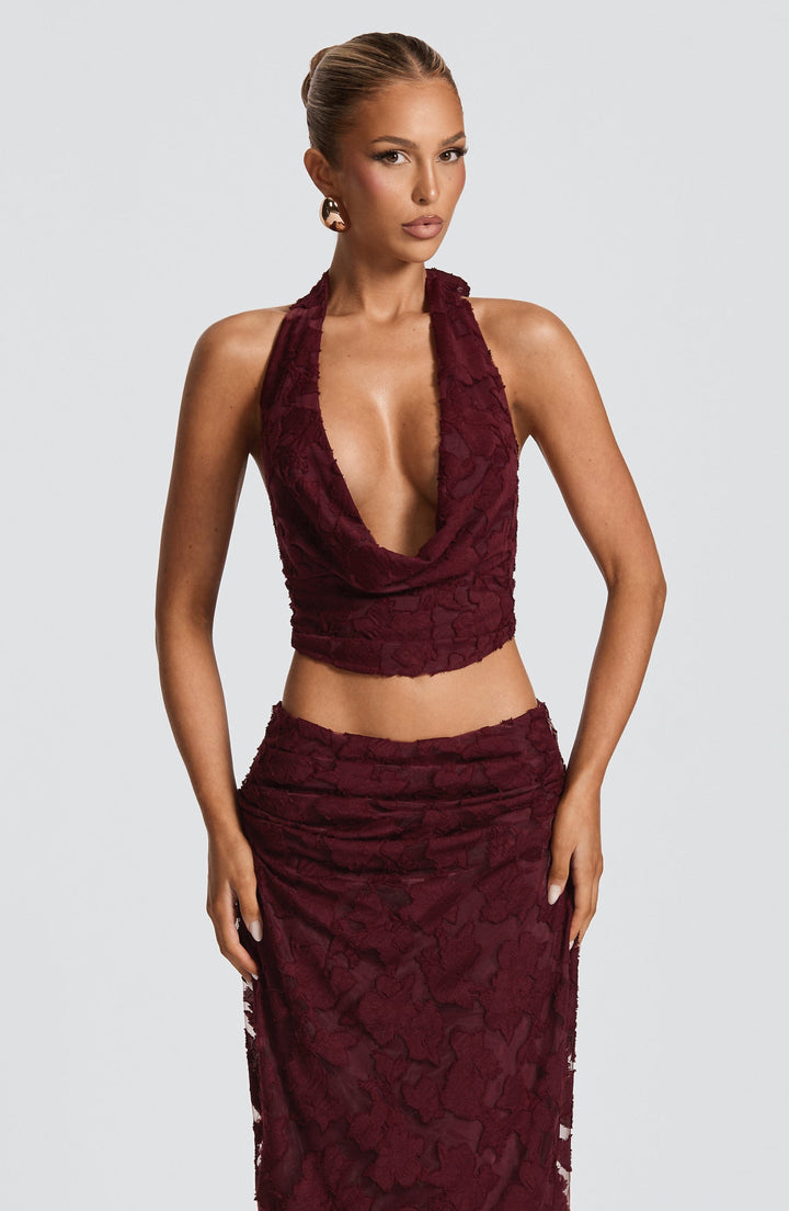 Naevina – Sheer flower co-ord set
