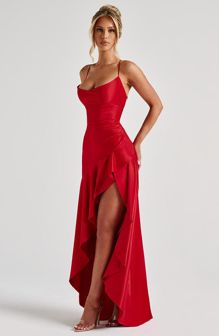 Skylar - Maxi Dress with Ruffles