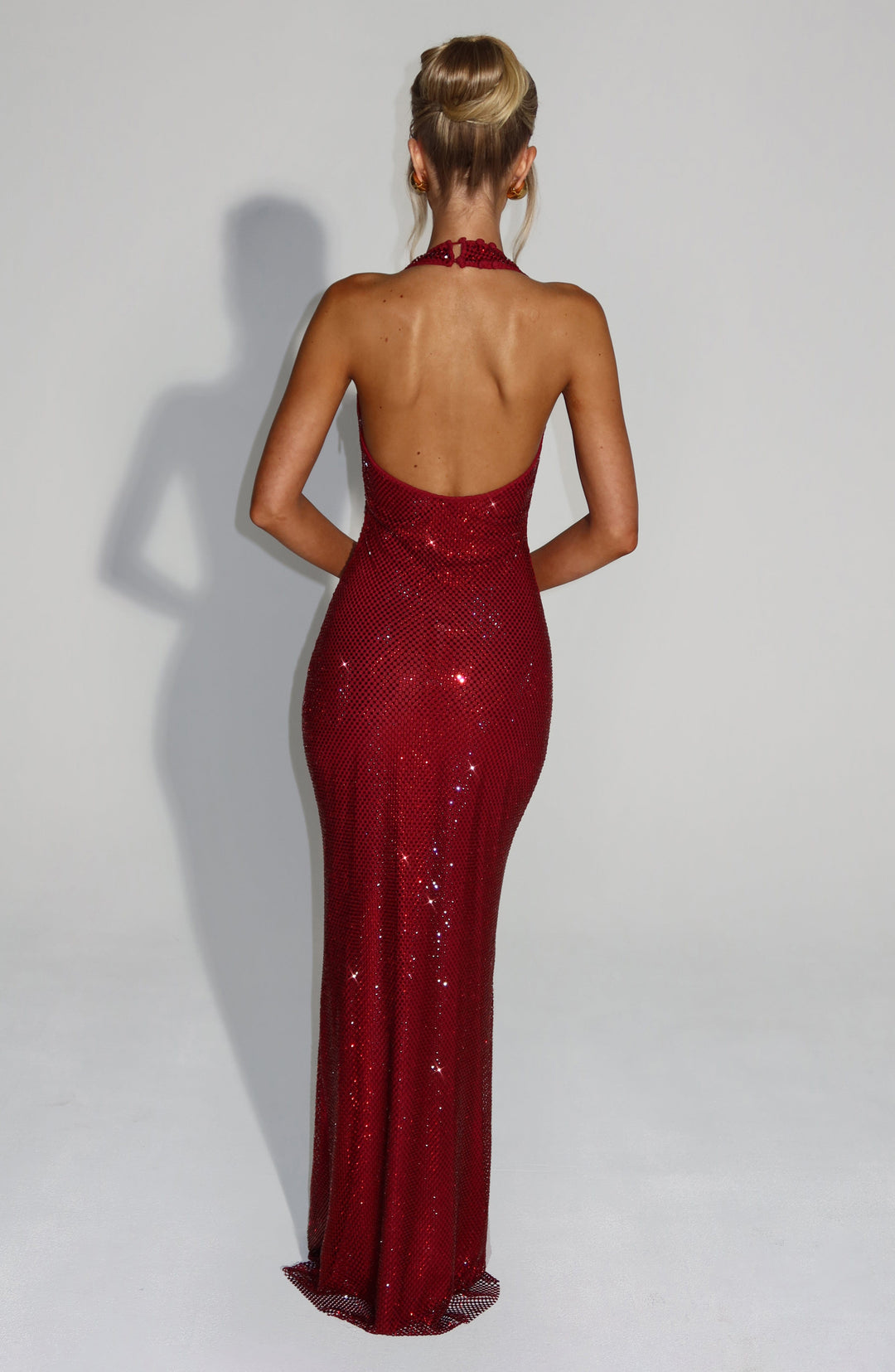 Amessia – Sparkling halter dress