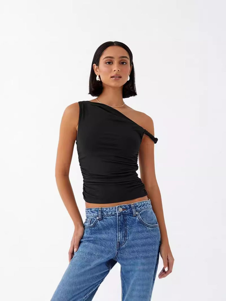 Cleo - Off-Shoulder Twist Top